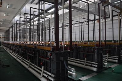 高效、先進的電解車間